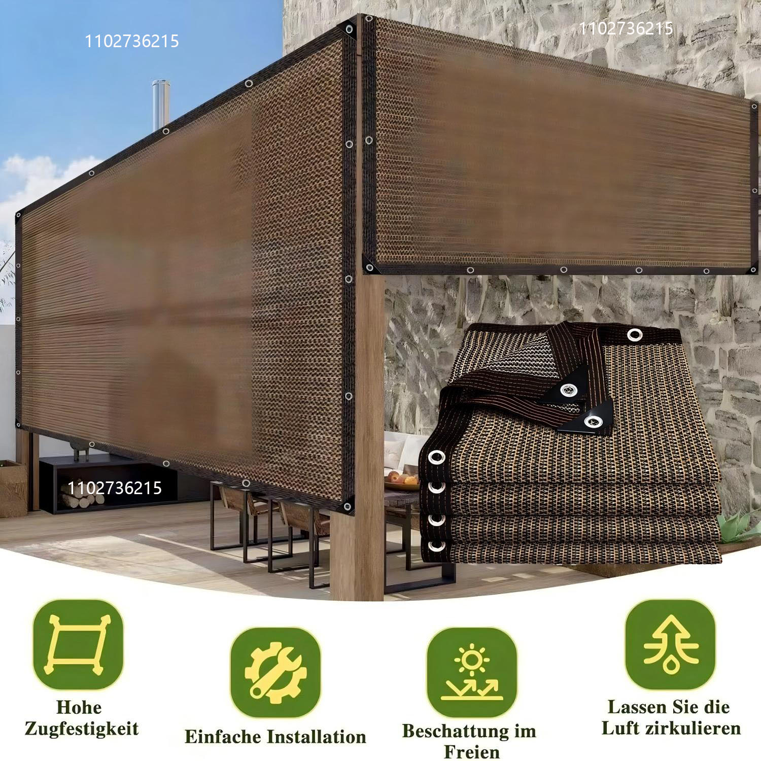 شبكة تظليل للحدائق الخارجية، م - مراجعة Outdoor Furniture Hdpe وسعره