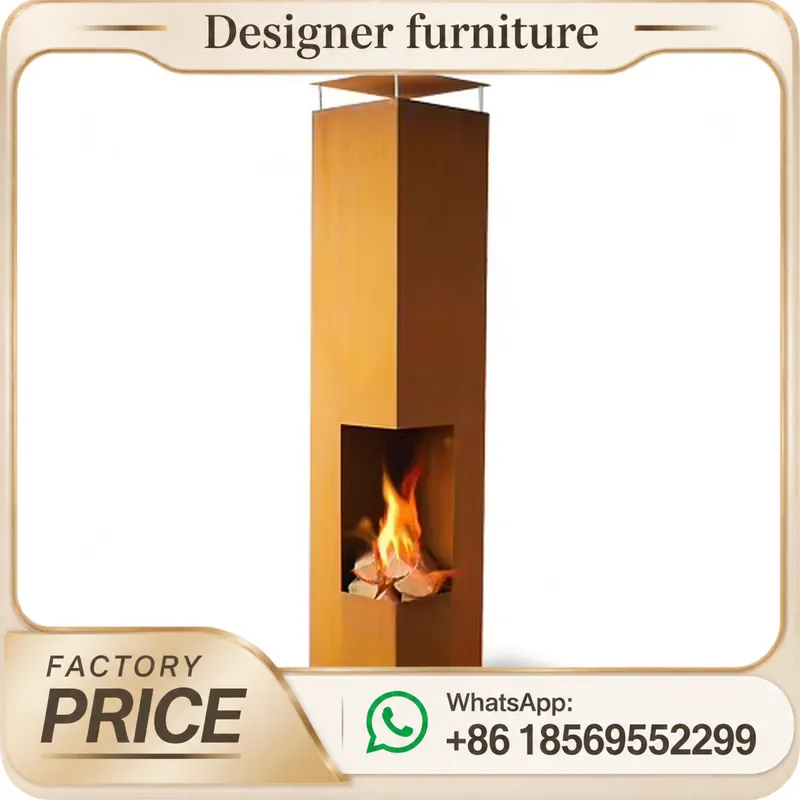 موقد محمول يعمل بحبيبات الخشب  - مراجعة Outdoor Furniture Wood وسعره