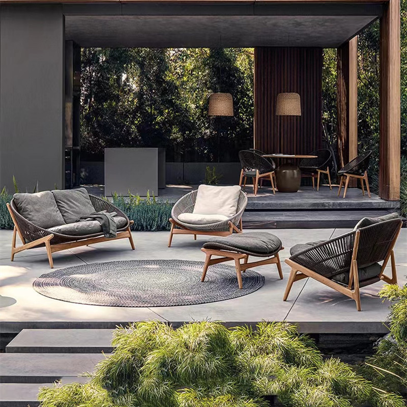 أطقم أثاث حديقة الأريكة الخارج - مراجعة Outdoor Furniture Italian وسعره