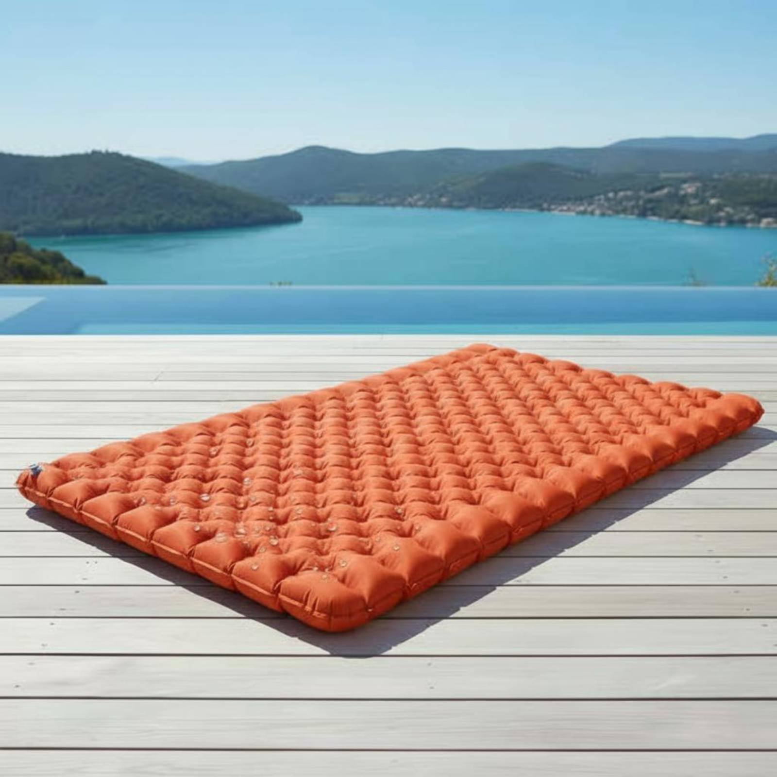 فراش تخييم قابل للنفخ من الناي - مراجعة Outdoor Rug Waterproof وسعره