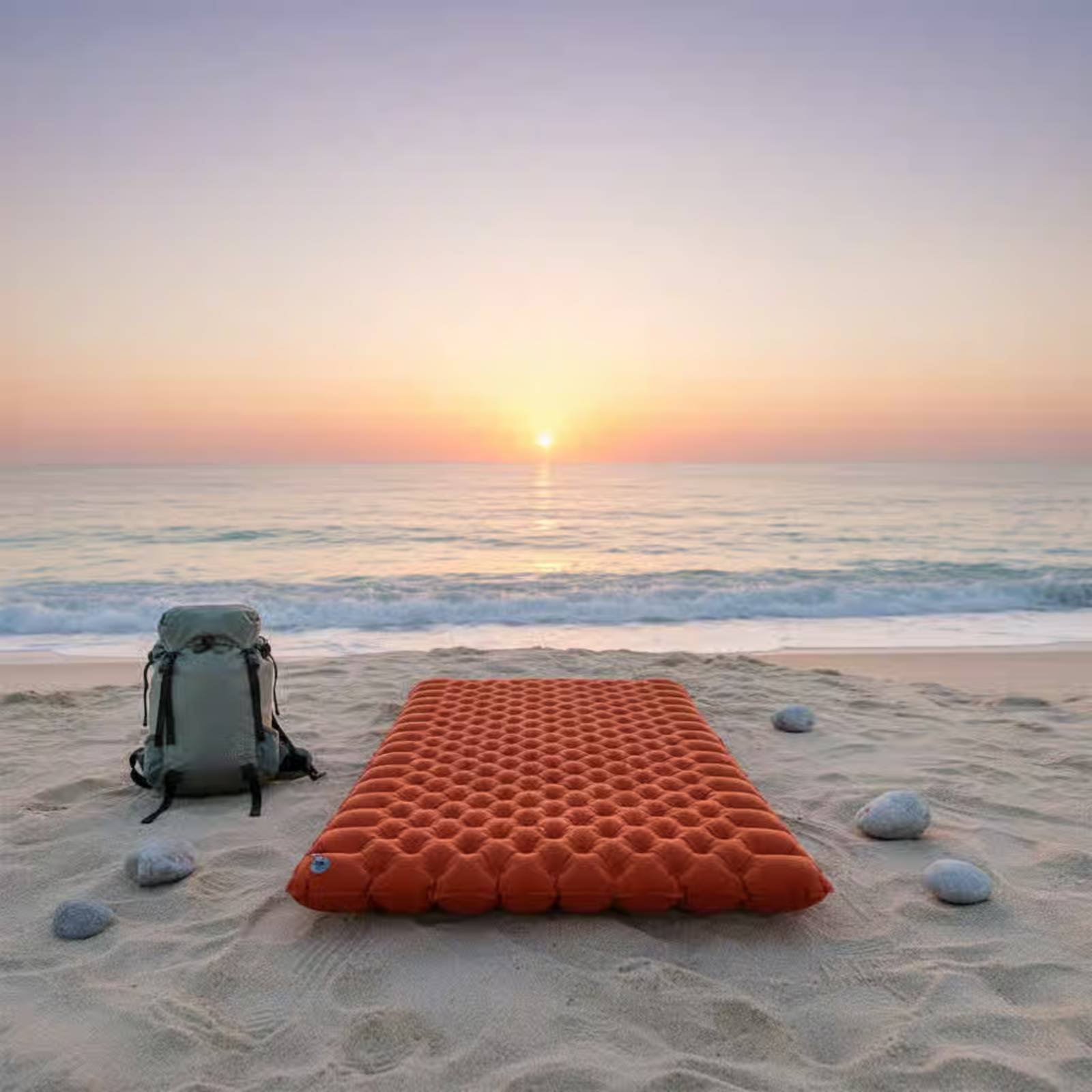 فراش تخييم قابل للنفخ من الناي - مراجعة Outdoor Rug Waterproof وسعره