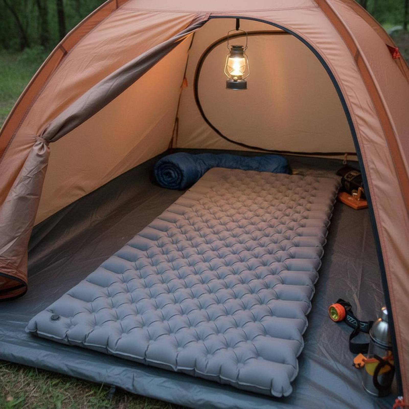 فراش تخييم قابل للنفخ من الناي - مراجعة Outdoor Rug Waterproof وسعره