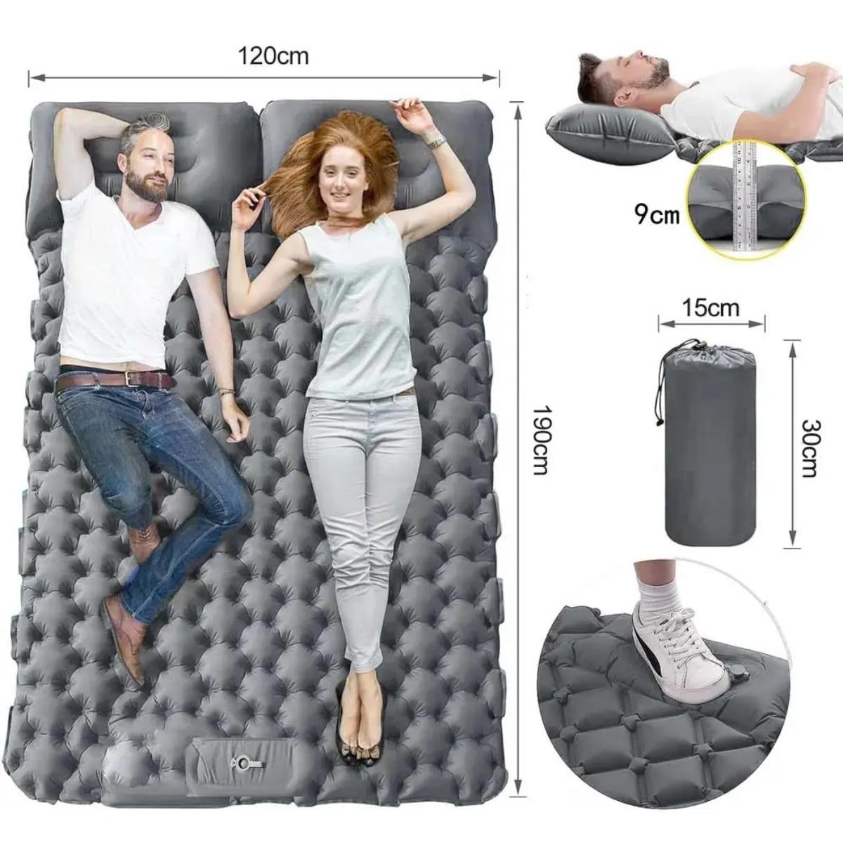 فراش هوائي قابل للنفخ فردي ومز - مراجعة Outdoor Rug Waterproof وسعره