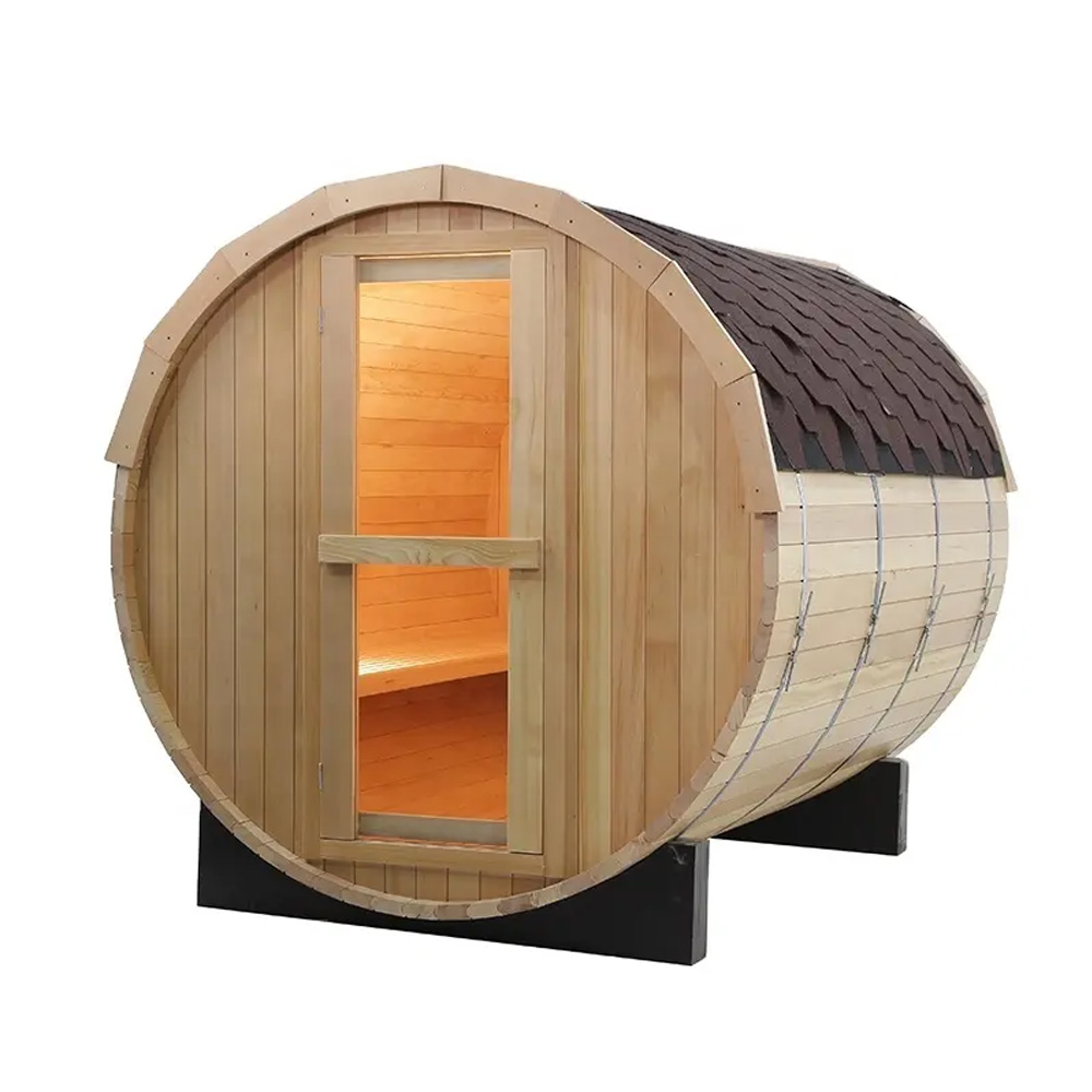 ساونا خارجية بالجملة تتسع لـ 4 - مراجعة Outdoor Furniture Wood وسعره