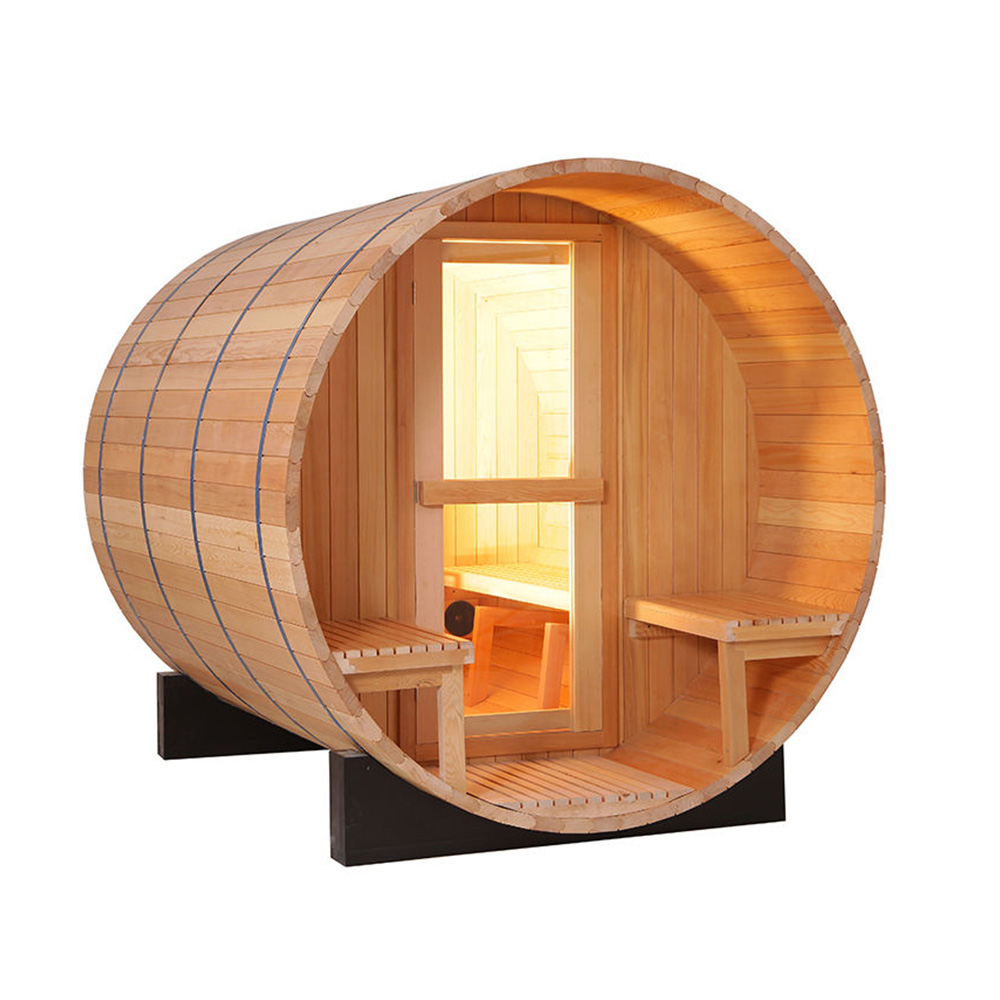 ساونا خارجية بالجملة تتسع لـ 4 - مراجعة Outdoor Furniture Wood وسعره