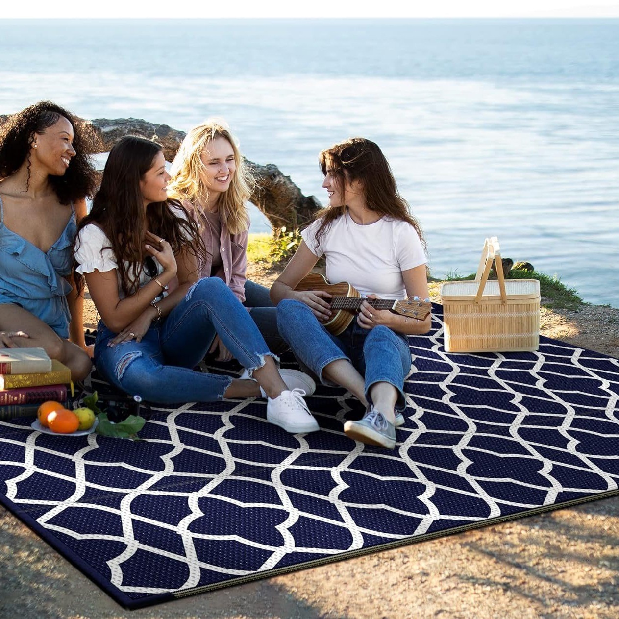 سجادة خارجية للكرفانات 120×180 - مراجعة Outdoor Rug Waterproof وسعره