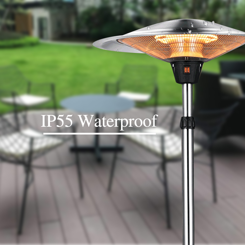 سخان كهربائي مدمج للحدائق والش - مراجعة Patio Heater Standing وسعره