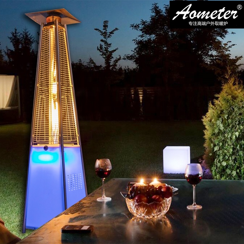 مدفأة غاز خارجية على شكل أنبوب - مراجعة Patio Heater Standing وسعره