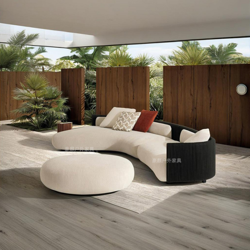طقم أريكة خارجية فاخرة على الط - مراجعة Outdoor Furniture Italian وسعره